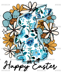 Happy Easter-3 DTF Transfer