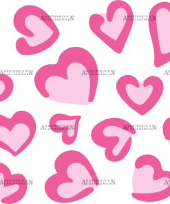 Heart Leopard Print UV DTF Transfer