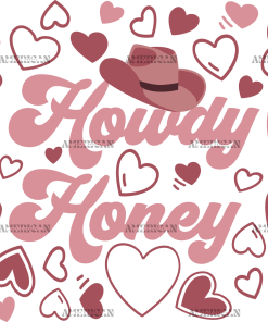Howdy Honey UV DTF Transfer