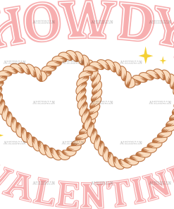 Howdy Valentinne-1 DTF Transfer