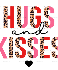 Hugs And Kisses-2 DTF Transfer