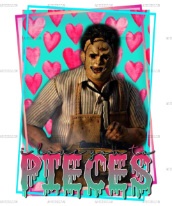 I Love You To Pieces DTF Transfer