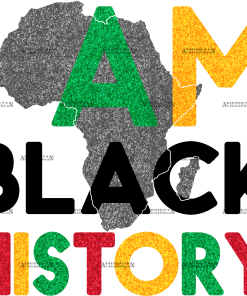 I am Black History-12 DTF Transfer