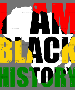 I am Black History-4 DTF Transfer