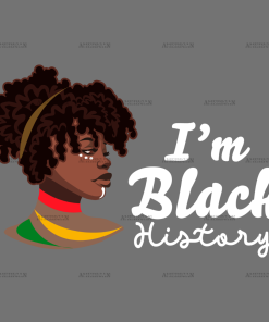 I am Black History-6 DTF Transfer