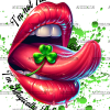 I'm Not Irish Lips DTF Transfer