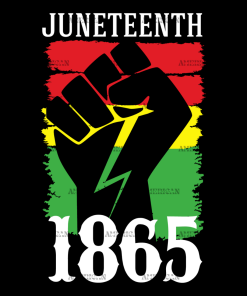 Juneteenth 1865 Hand DTF Transfer