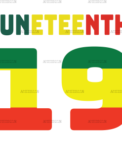 Juneteenth 19-2 DTF Transfer