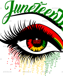 Juneteenth Eye DTF Transfer