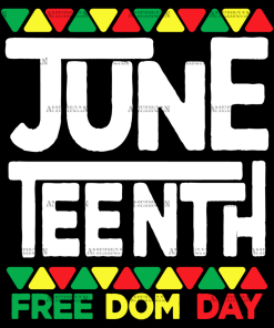 Juneteenth Freedom Day DTF Transfer