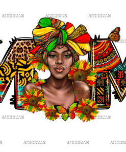 Juneteenth Mom Afro Woman DTF Transfer