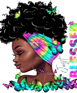 Just Blessed DTF Transfer