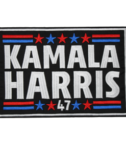Kamala Harris 47 Patch (Large/Embroidery)