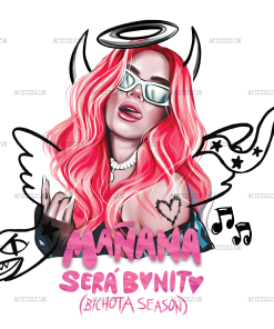 Karol G Manana Sera Bonito Dtf Transfer