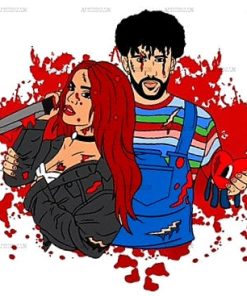 Karol G Bad Bunny Dtf Transfer