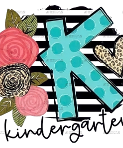 Kindergarten Girl DTF Transfer