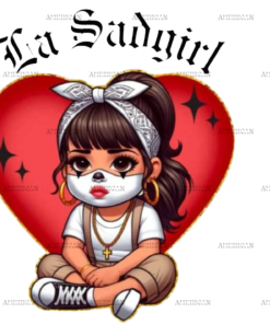 La Sadgirl DTF Transfer