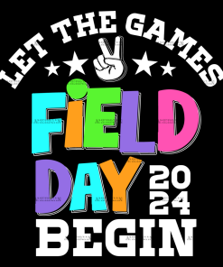 Let The Games Begin Field Day-6 DTF Transfer