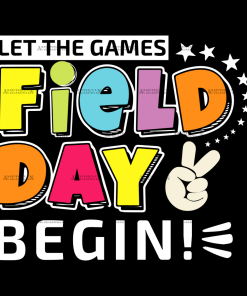 Let The Games Begin Field Day-7 DTF Transfer