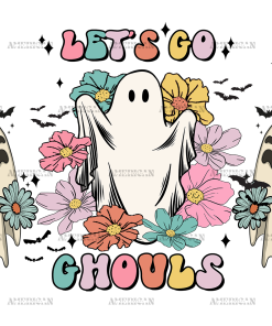 Let's Go Ghouls UV DTF Transfer