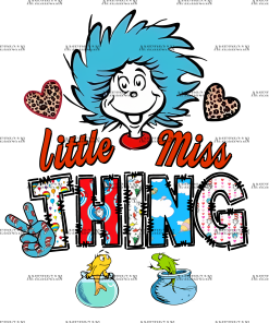 Little Miss Thing DTF Transfer