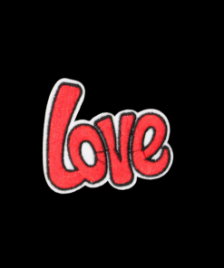 Love Red Patch (Small/Embroidery)