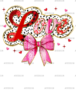 Love Bow-1 DTF Transfer