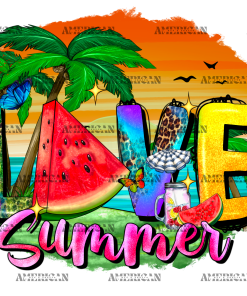 Love Summer DTF Transfer
