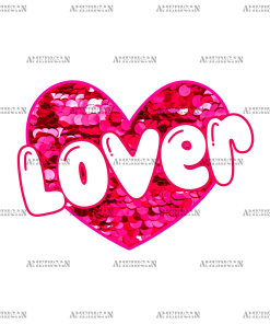 Lover Heart DTF Transfer