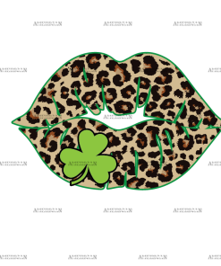 Lucky Lips DTF Transfer