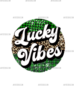 Lucky Vibes-1 DTF Transfer