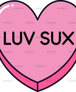 Luv Sux DTF Transfer