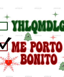 Me Porto Bonito Dtf Transfer