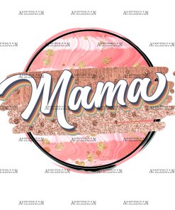 Mama Badge DTF Transfer