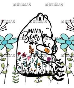 Mama Bear UV DTF Transfer