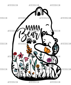 Mama Bear DTF Transfer