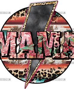 Mama Bolt-1 DTF Transfer