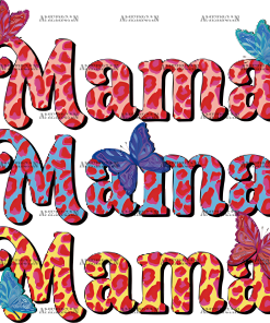 Mama Butterfly  DTF Transfer