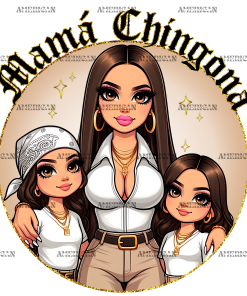 Mama Chingona-4 DTF Transfer