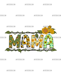 Mama Floral DTF Transfer