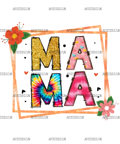 Mama Frame DTF Transfer