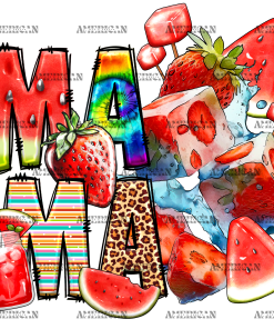 Mama Watermelon DTF Transfer