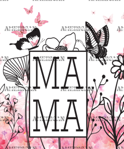 Mama-Wild-Flowers UV DTF Transfer