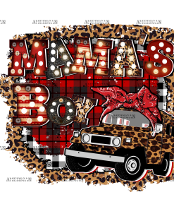 Mama's Boy Truck DTF Transfer