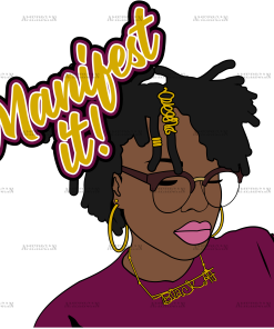 Manifest It DTF Transfer