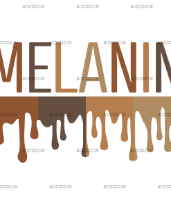Melanin Dripping DTF Transfer