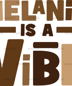 Melanin Is A Vibe DTF Transfer