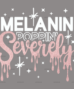 Melanin Poppin Severely-6 DTF Transfer