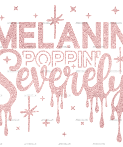 Melanin Poppin Severely-7 DTF Transfer