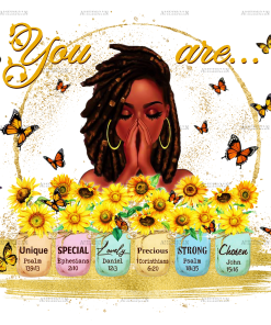 Melanin girl You Are DTF Transfer